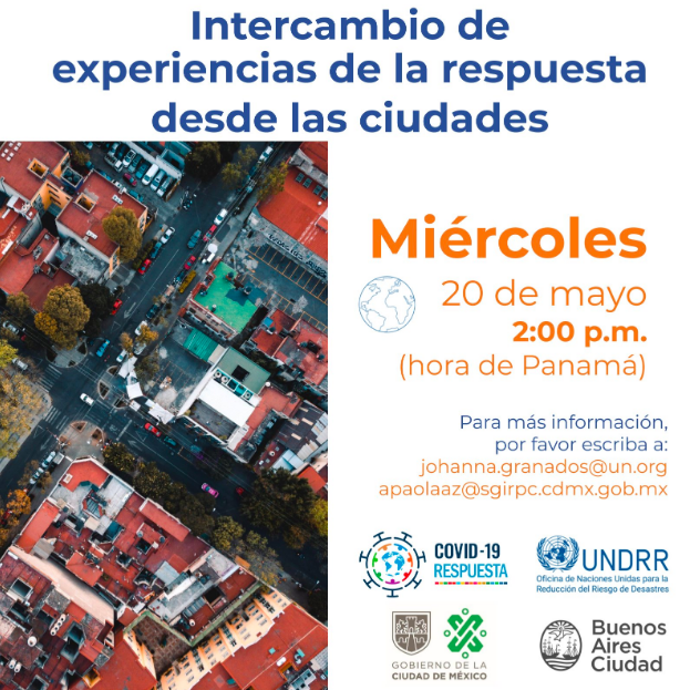 Intercambio de experiencias de la respuesta al covid 19 de las ciudades